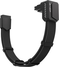 EZDIY-FAB Shield PCIE 5.1 GPU Extension Cable with 90 Degree 12V-2x6 Standard picture