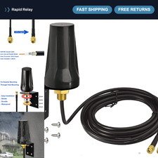 4G LTE 5dBi SMA Antenna for Trail Camera & Router - High Gain Signal Booster picture