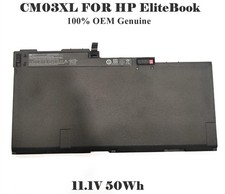 Genuine OEM CM03XL Battery for HP Elitebook 840 850 740 745 750 G1 G2 717376-001 picture