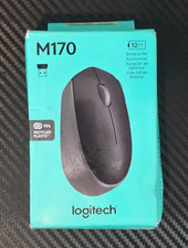 Logitech M170 Wireless Mouse Compact Ambidextrous 2.4GHz with USB Receiver *Read picture