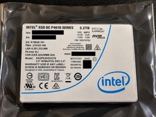 Intel SSD DC P4610 3.2TB NVMe PCIe SSD SSDPE2KE032T8 100%+ Health picture
