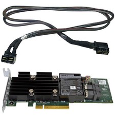 DELL PERC H740P 12G SAS PCIe x8 RAID Controller 03JH35 UCPA-1001 +BBU +Cable LP picture