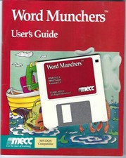 ITHistory SOFTWARE IBM (1990)  WORD MUNCHERS (MECC)   3.5