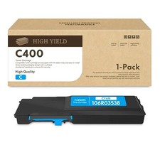 FADSOON® Replacement Cyan Toner for Xerox 106R03538, 9,600 Pages, VersaLink C400 picture