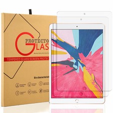 2 Pack iPad Air 3 (2019) Tempered Glass Screen Protector for iPad Air 10.5 inch picture
