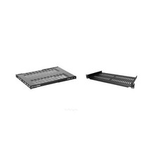 StarTech.com 1U Adjustable Vented Server Rack Mount Shelf & 1U Server Rack Sh... picture