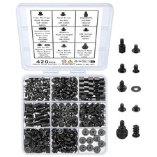 420Pcs Computer Screws, Motherboard Standoffs Kit for Motherboard Laptop Compute picture