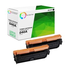 2Pk TCT 040 040K Black For Canon LBP712CDN 710CX 712 Compatible Toner Cartridge picture