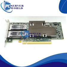 61RP9 DELL  BROADCOM 57508 NIC 100GBE DUAL PORT QSFP PCI-E NIC CARD 061RP9 picture