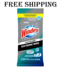 Windex Electronics Cleaning Wipes, Pre-Moistened Screen Wipes for TVs, Phones an picture