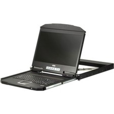 Aten 1U Ultra Short Depth Single Rail 18.5