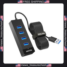 USB 3.0 Hub 4 Ports with 5Ft Cable for Desktop and Laptop picture