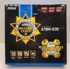 MSi A78M-E35, Socket FM2, AMD Motherboard picture