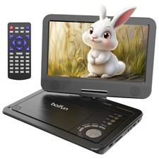 BOIFUN Portable DVD Player with HD Swivel Screen Region Free Remote Control picture