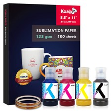 Bundle Koala Sublimation Paper and Ink Starter Kit for SC F170 ET-2803 2720 2800 picture