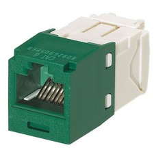 (1-PACK) PANDUIT CJ688TGGR Mini-Com TX6 Plus Modular Insert/KEYSTONE, GREEN, NIB picture
