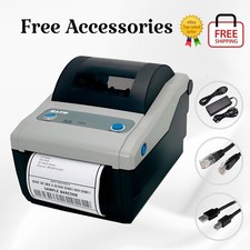 SATO CG412DT Industrial Direct Thermal Label Printer 300dpi LAN USB FAST SHIP picture