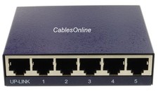 Bytecc 5+1-Port Compact Network 10/100 Ethernet Mini Switch Box with USB Power picture