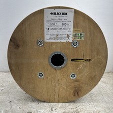 Black Box Category 6 Bulk Cable, 400 MHz, Shielded, Plenum-Yellow (1000ft) picture