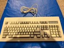 Vintage NMB RT6255T+ Space Invader Mechanical Keyboard 5-Pin DIN AT picture