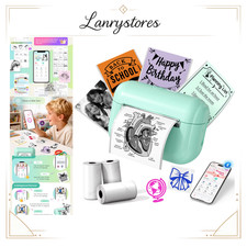 Portable Mini Sticker Printer - Inkless, Smart AI App, Compact & Easy to Use picture
