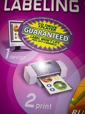 CD Stomper CD  DVD Labeling System Professional Edition Complete Kit 600 Labels picture