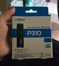 Crucial P310 1TB PCIe Gen4 NVMe M.2 2280 Internal SSD 7100MB/s picture