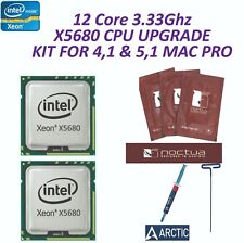 Mac Pro 12 Core 2010 2012  5,1 Pair X5680 3.33GHz XEON CPU upgrade kit 5,1 picture