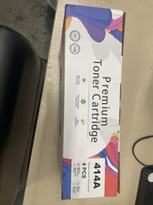 414a toner 4 Pcs Premium Toner Cartridges With Chip Brand New picture