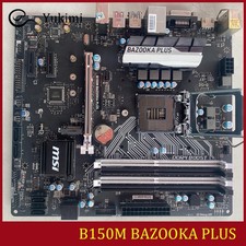 FOR MSI B150M BAZOOKA PLUS DDR4*4 LGA1151 HDMI DVI-D 64GB M-ATX Ｍotherboard picture