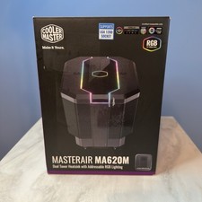 Cooler Master MasterAir MA620M RGB CPU Cooler Dual Tower Heatsink LGA1200 AMD picture