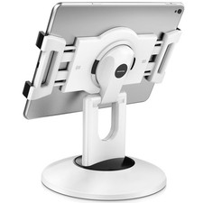 AboveTEK Retail Kiosk iPad Stand, 360° Rotating Commercial POS Tablet Stand, ... picture