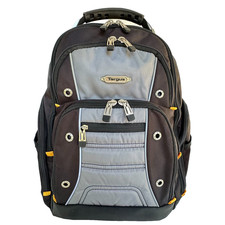 Targus Drifter II Laptop Backpack Black/Gray TSB238 Travel Business Bag Computer picture