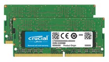 Crucial 32GB DDR4 KIT 2x 16GB 2666 MHz PC4-21300 SODIMM 260-Pin Laptop Memory picture