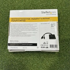Multi-Stream Transport Hub MDP TO DP ADAPTER 2 MINI DISPLAYPORT NEW picture