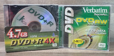 New-KHypermedia DVD+RW 10Pk 4X 4.7GB 120Min+ 1 Verbatim W/Cases-Rewritable picture