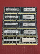 Lot Of 5 8GB 2Rx4 PC3L Server Memory 4-SK Hynix 12800R & 1 Samsung 10600R picture