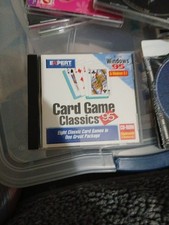 * Vintage - EXPERT SOFTWARE - Computer Program - CARD GAME CLASSICS - 1994 -NICE picture