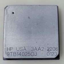 Rare Vintage HP USA 3AA2-2206 Ceramic Processor Gold/Collection picture