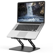 Adjustable Laptop Stand for Desk, Metal Foldable Laptop Riser Holder, Portabl... picture