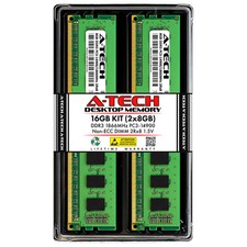 A-Tech 16GB 2x 8G PC3-14900 Desktop DDR3 1866 DIMM 240-pin Non-ECC Memory RAM picture