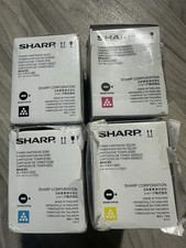 SET Toner Cartridges Genuine Sharp MX-C30NT-B/C/Y/M For use in MX-C250/MX-C300 picture