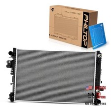 CU13574 Engine Coolant Aluminum Radiator Compatible with 2016 Malibu, LaCrosse picture