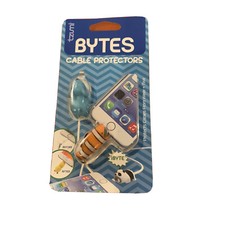 Tzumi Bytes Silicone Universally Fitting Cable Protector 2 Pack Clownfish Mouse picture