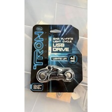 New USB FLASH DRIVE Tron Legacy Sam Flynn 4GB Lighcycle Lights Up Rare Disney picture