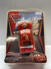 Disney Pixar Cars 2 Optical Mouse Lightning McQueen  USB With Scroll Wheel picture