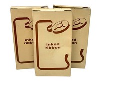 (3) OKI DATA 80.82 Black Inked Ribbon Nylon 400 picture