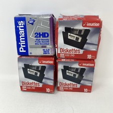 Lot of 4 Imation IBM Formatted 2HD Diskettes 3.5