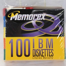 Memorex 3½ HD Floppy Disks 88 Rainbow Colors New with Labels  IBM  Compatibles picture