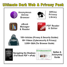 Ultimate Dark Web Pack (+100s of PrivacySecurityTor Guides) (USB or DVD) picture